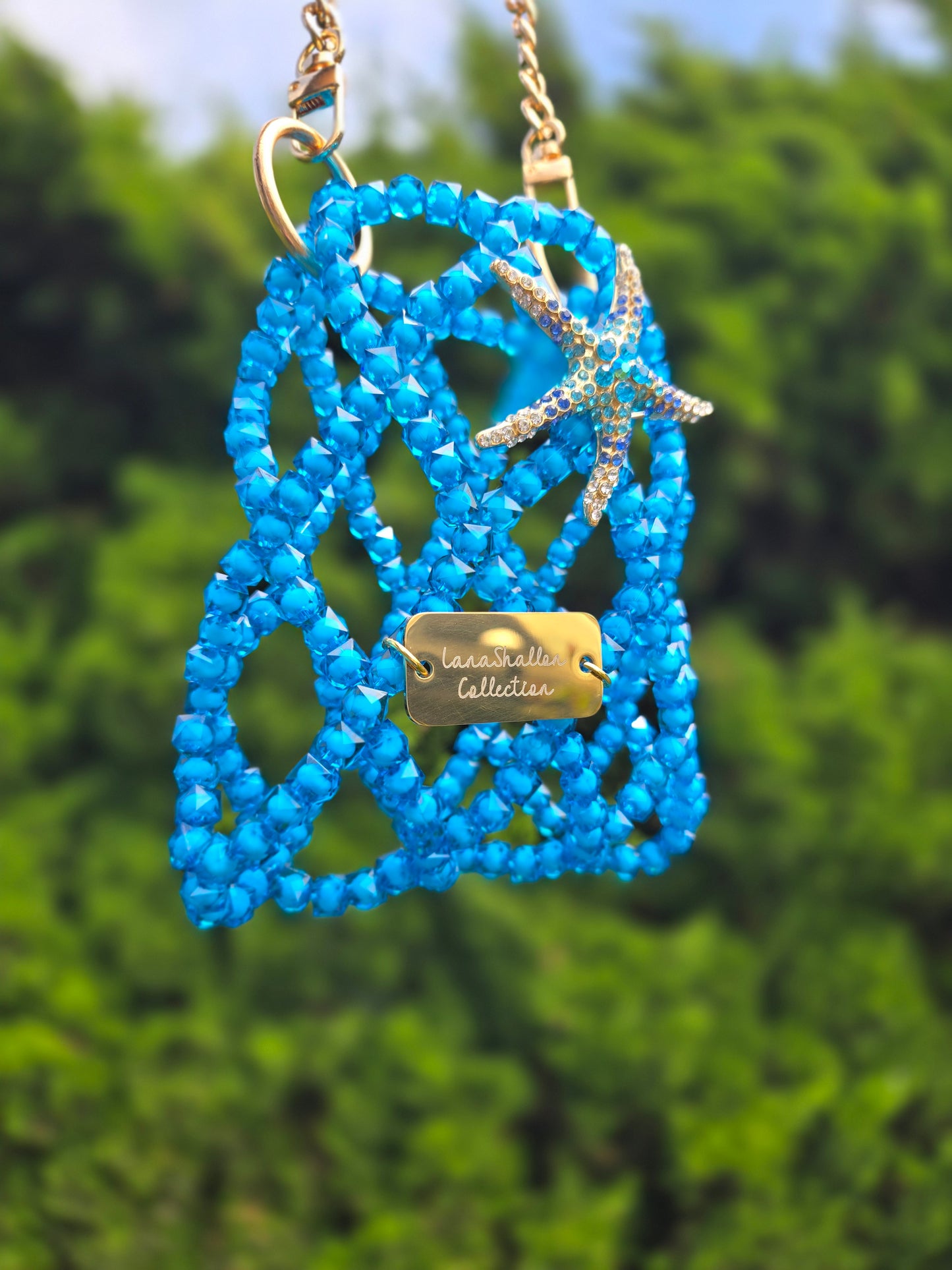 MINI Basket Collection (BLUE PLASTIC BEAD)