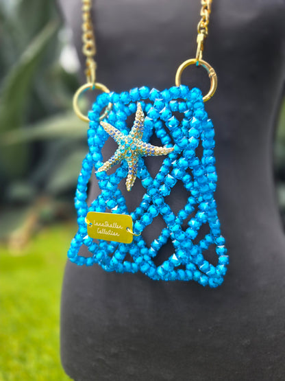 MINI Basket Collection (BLUE PLASTIC BEAD)
