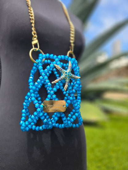 MINI Basket Collection (BLUE PLASTIC BEAD)