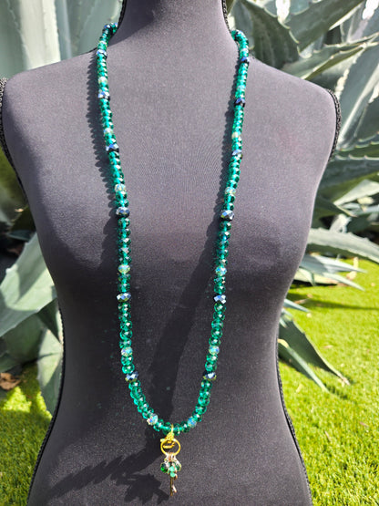 Cord Collection GREEN DRAGON (GLASS BEADS)